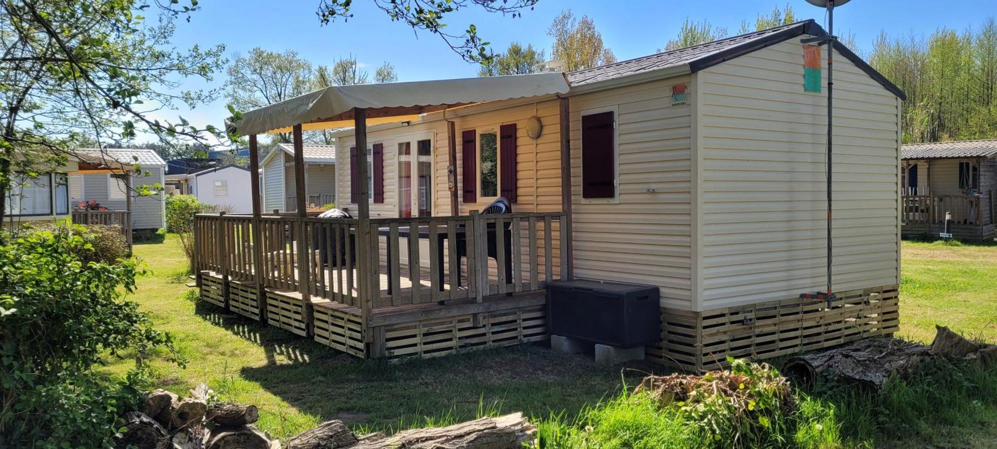 Mobil-Home Le Petit Paradis Vendeen Camping 3 Etoiles 7Km Des Plages Avrillé エクステリア 写真